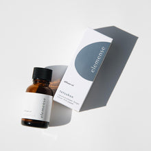 Load image into Gallery viewer, A glass bottle of 'tetsukon' diffuser oil with its packaging box, featuring a clean and modern design.
