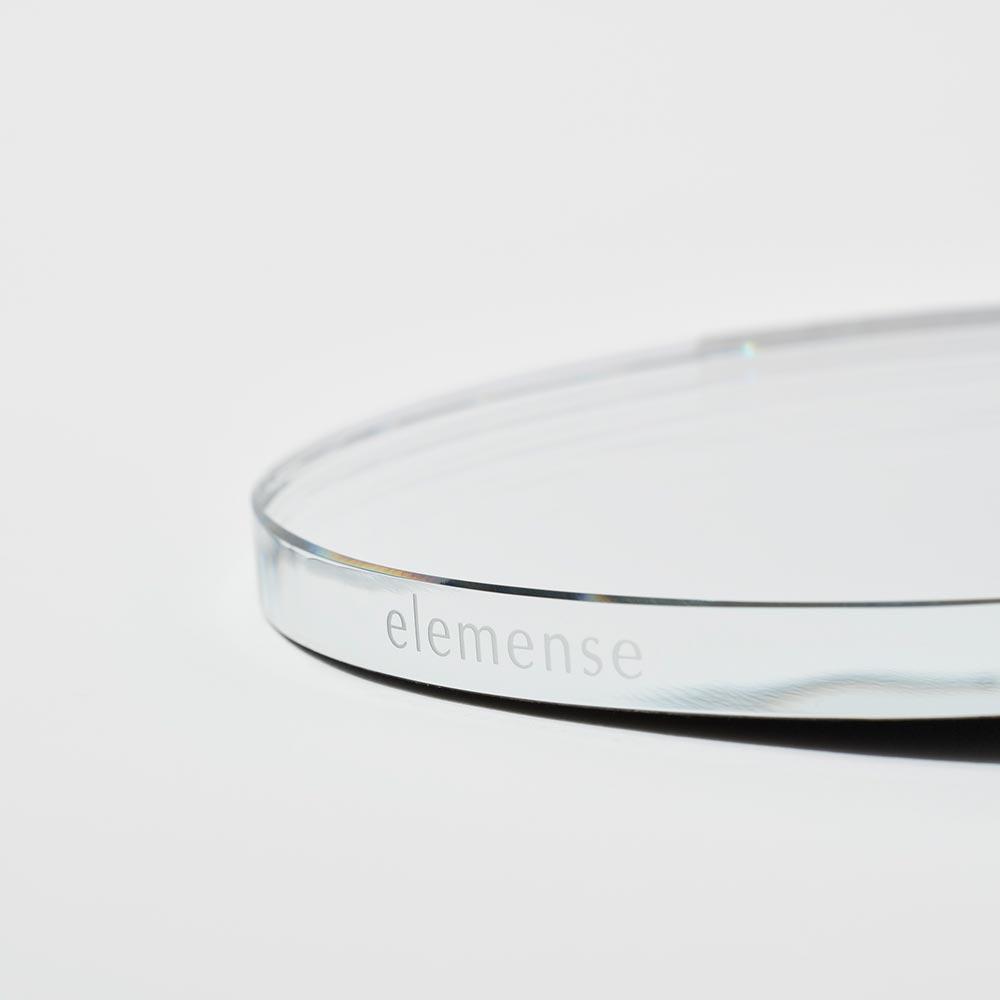 ☆YvesPiaget様☆elemense デフューザー ガラストレー&ストーン Diffuser Tray: Glass Mirror – elemensefragrance.com